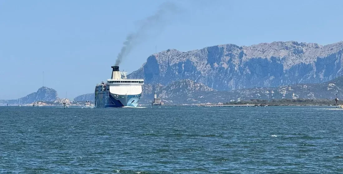 Trajekt na Sardinii
